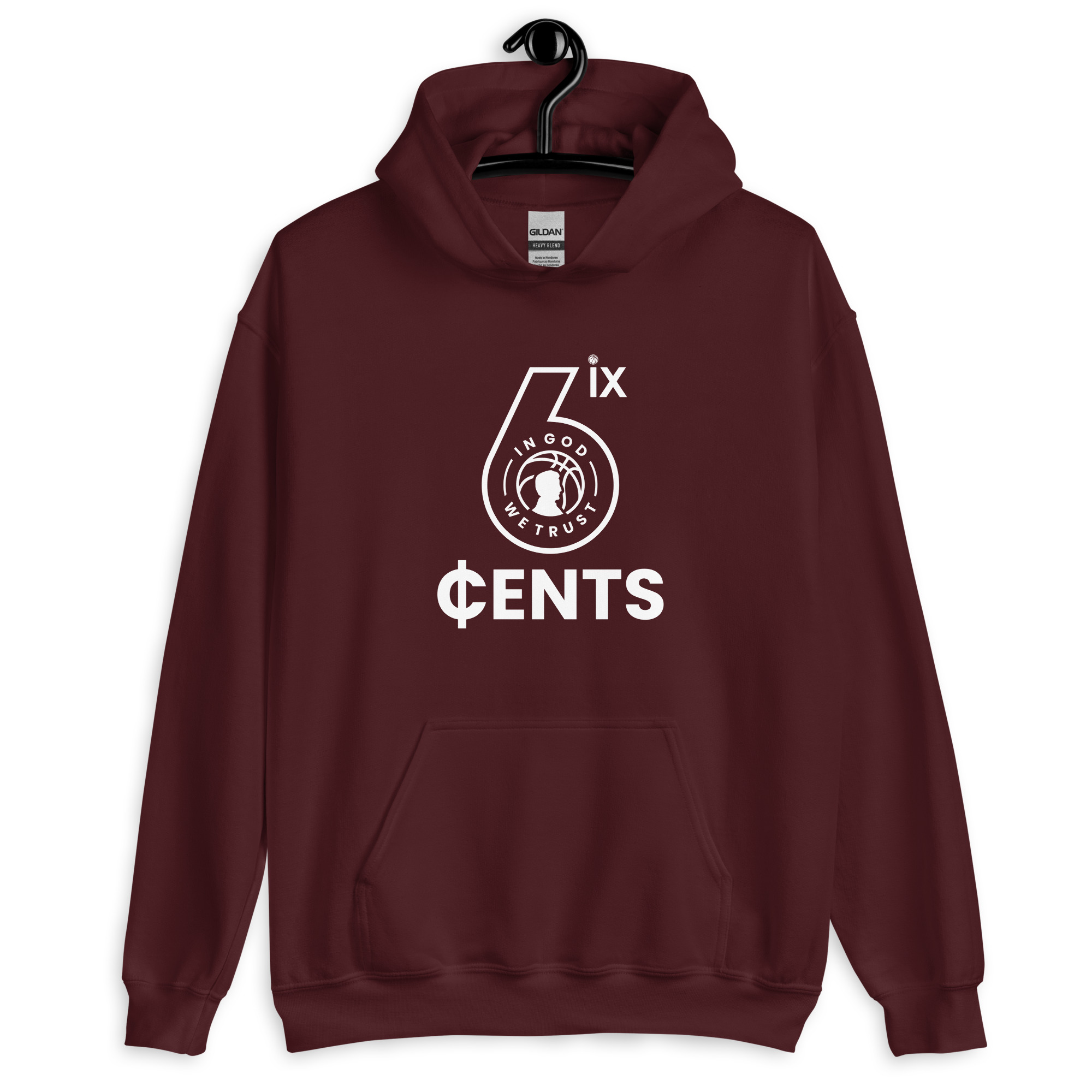 6 Cents Unisex Hoodie - Image 3